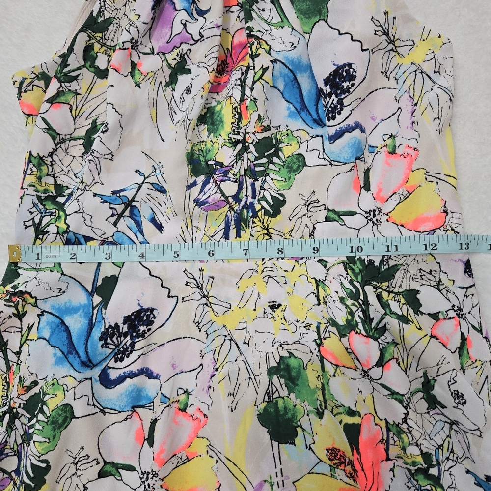 Express Floral Halter Dress - Multicolor - Picture 6 of 7